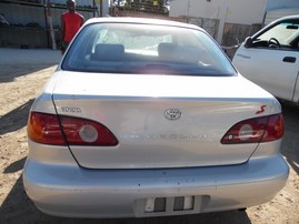 2001 TOYOTA COROLLA S SILVER 1.8L AT Z17825